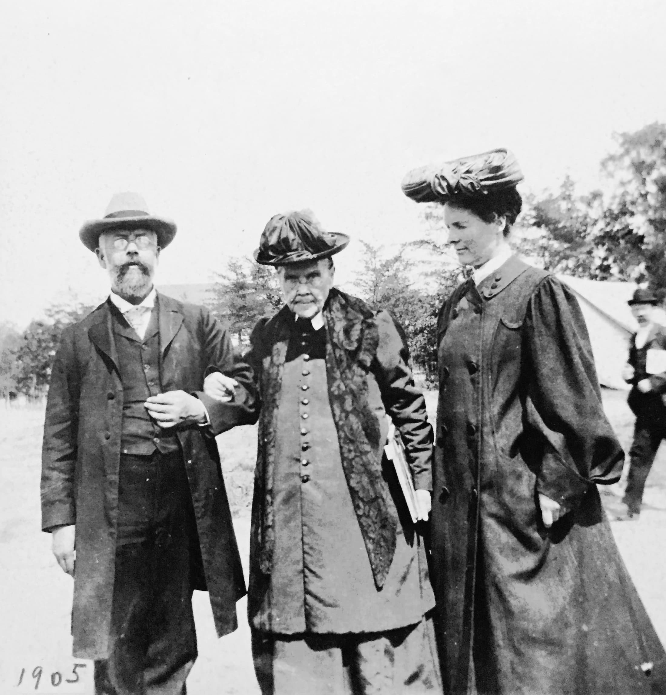 William C. White and Ellen G. White, 1905